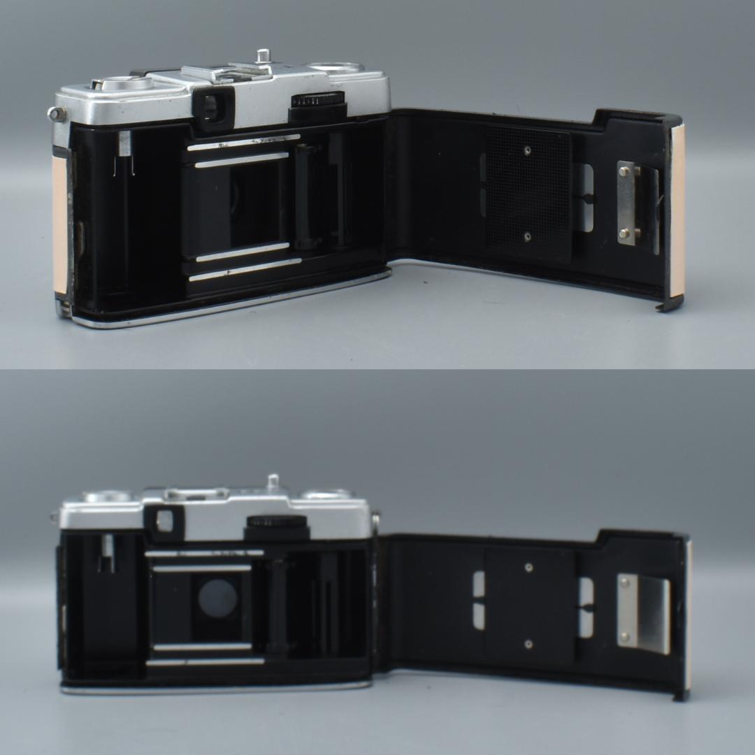 整備済 OLYMPUS EE-2 ベージュ 外装リメイク 動作OK 赤ベロOK