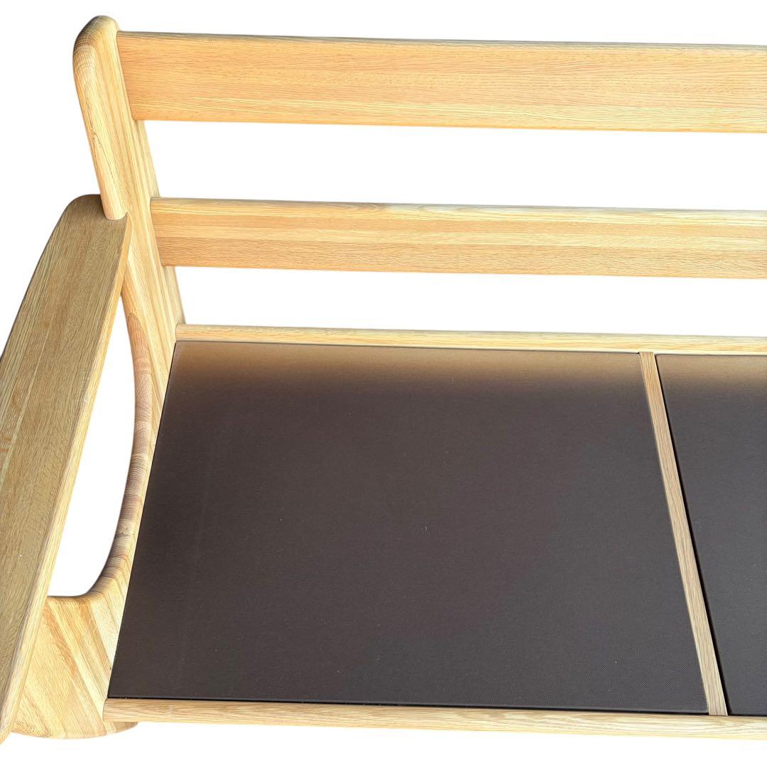 極美品 飛騨産業 baguette life バゲット ライフ 3人掛け ソファ