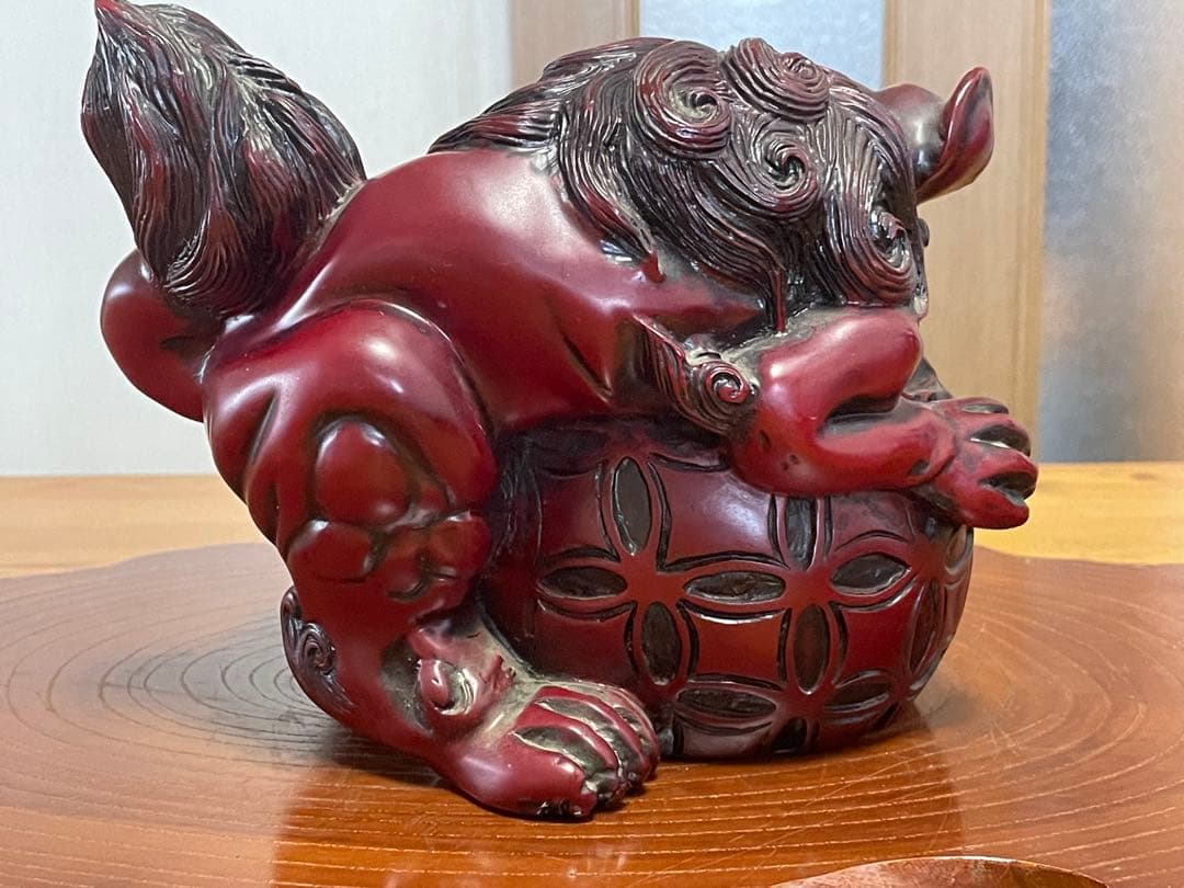 琉球シーサー魔除け 縁起物 寿山石 じゅうざんせき