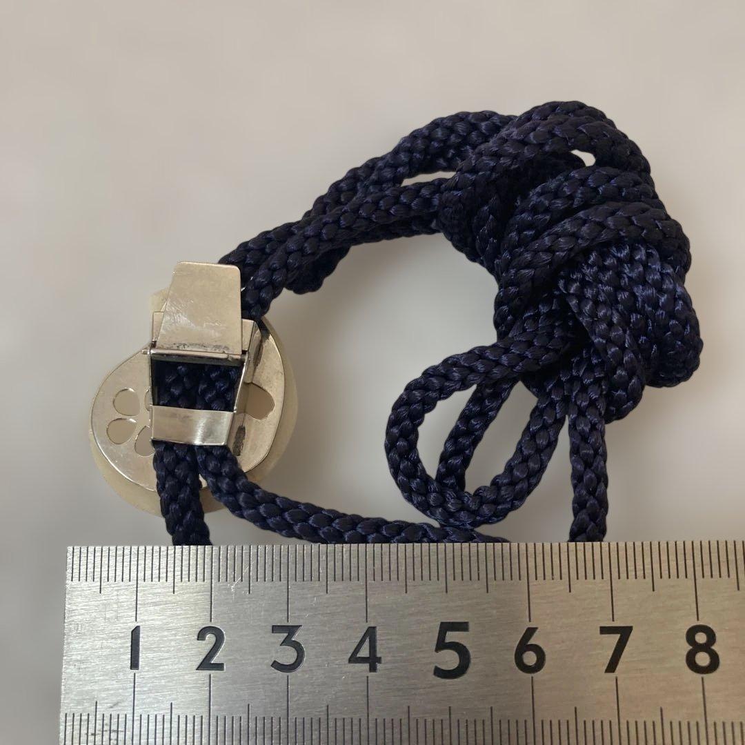 本珊瑚　達磨　彫刻　ループタイ