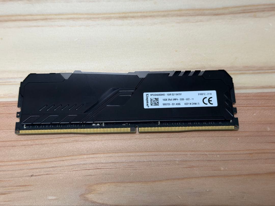 【動作確認済み】Hyper X FURY DDR4-3200 16GB