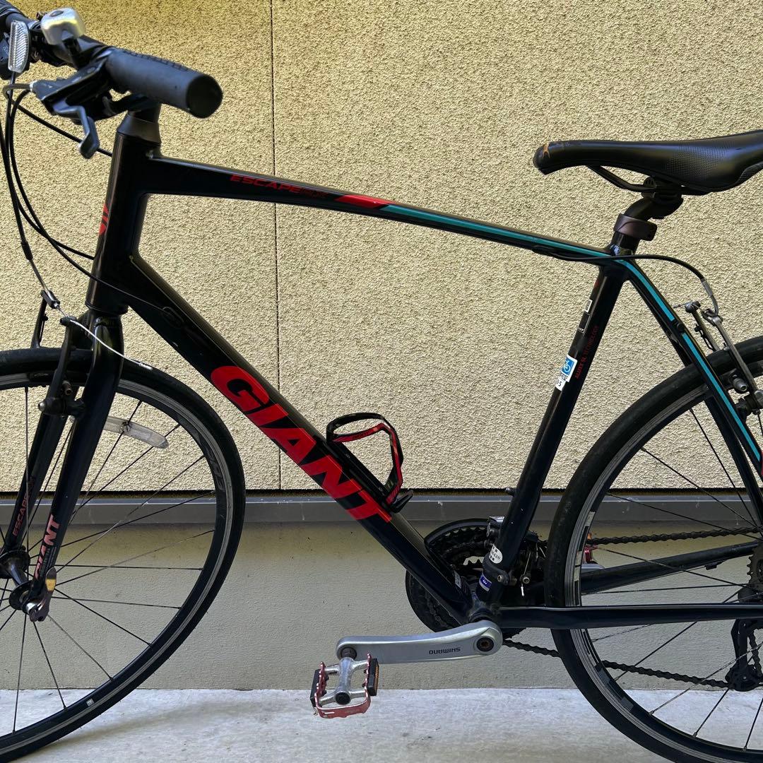 【直接引取り限定　愛知】GIANT RX クロスバイク ブラック/レッド