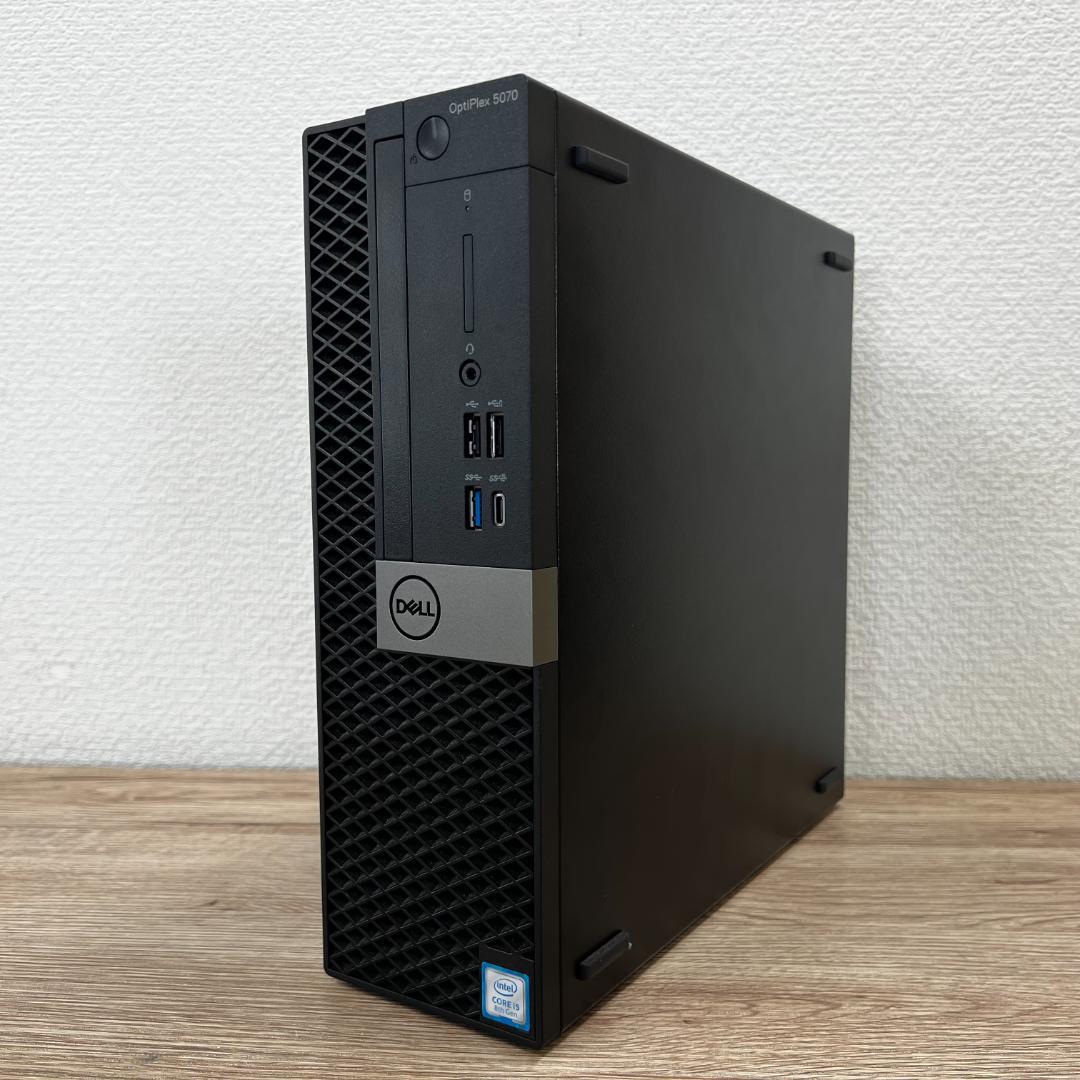 ★今夜限定【快適SSD搭載】スリムタワーPC　DELL OptiPlex5070