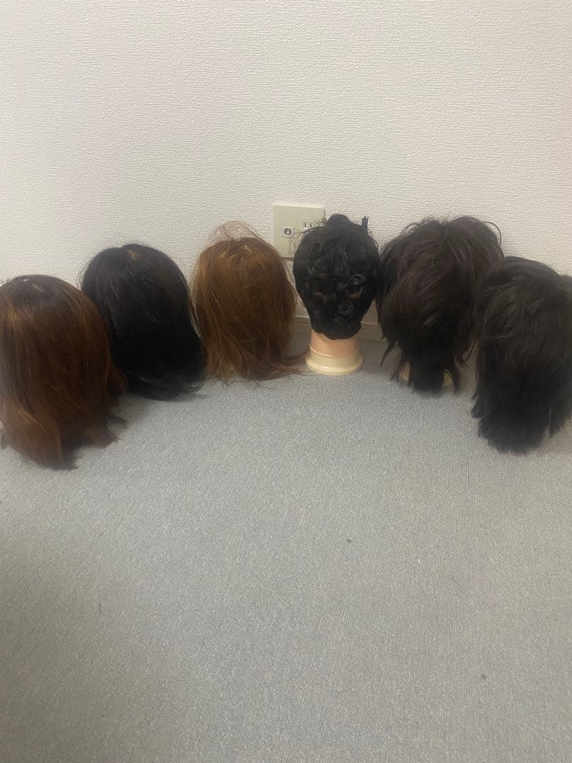練習用　美容師実技試験対応　6体