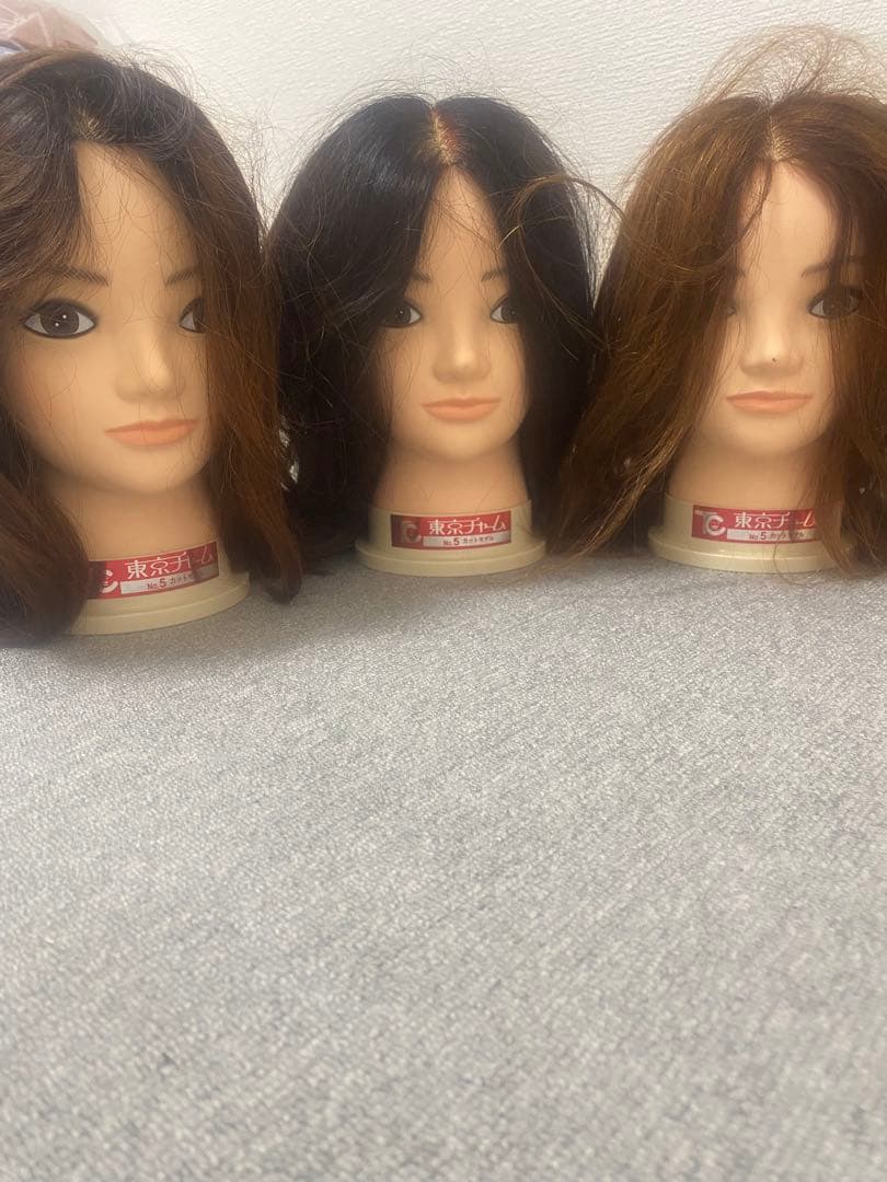 練習用　美容師実技試験対応　6体