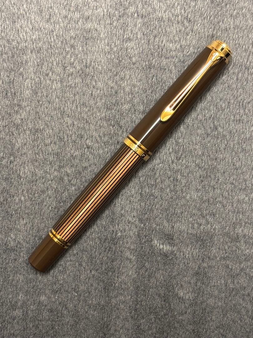 ペリカン スーべレーン m800 EF ブラウンブラック