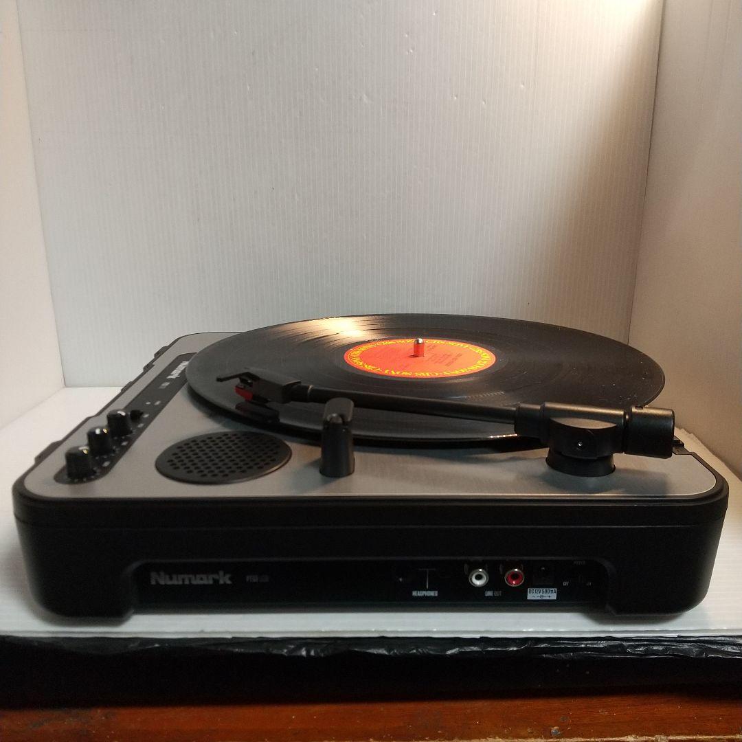 NumarkポータブルレコードプレーヤーPT01USB