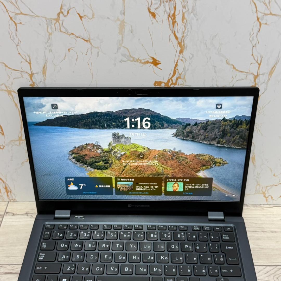 軽量✨Win11✨i5✨16GB✨SSD256✨オフィス付きノートPC/カメラ