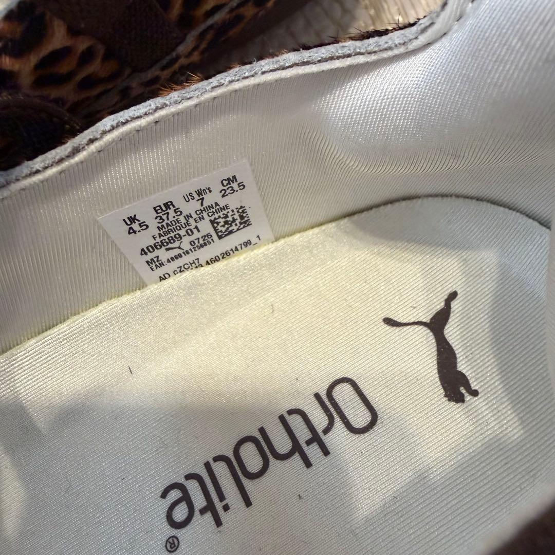 【箱なし 美品！】 プーマ スピードキャット バレエ レオパード 23.5cm