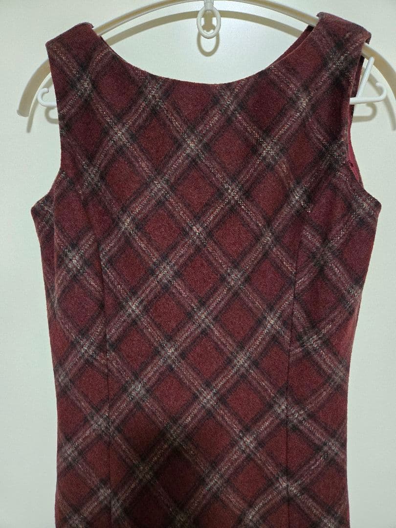 Darich タータンチェックノースリミニワンピース FL