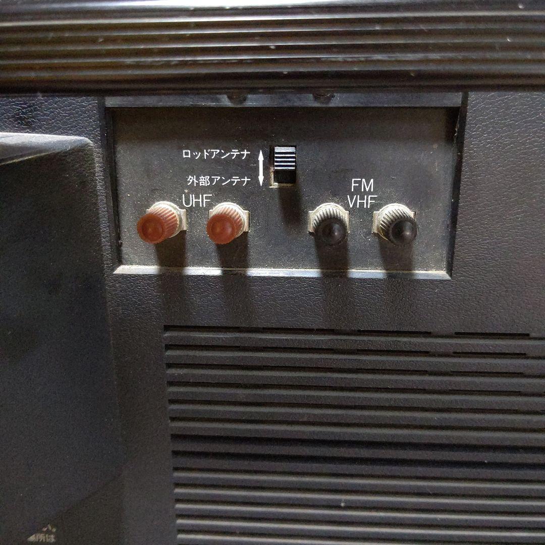 最終‼️超希少レトロSHARP TVthe SEARCHER テレビ付きラジカセ