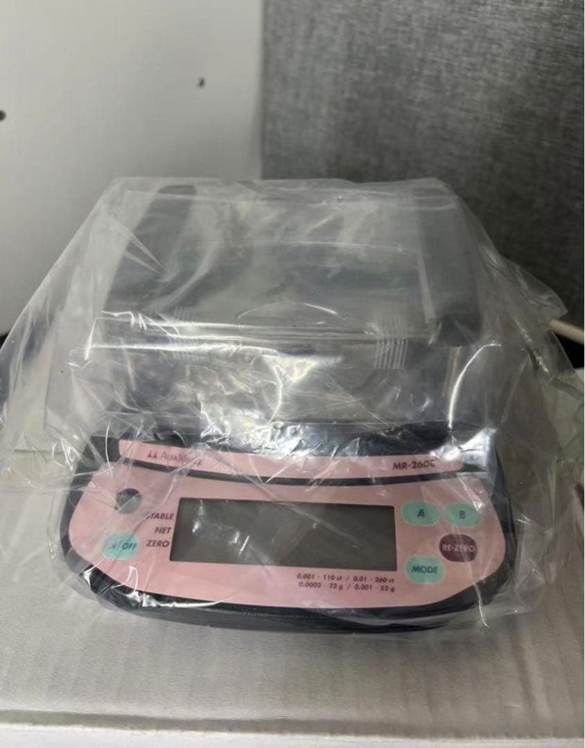 新品未使用 小型カラット天びん MR-260C