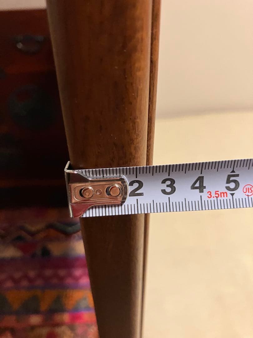 セミダブルベッド　足つきスプリングつき