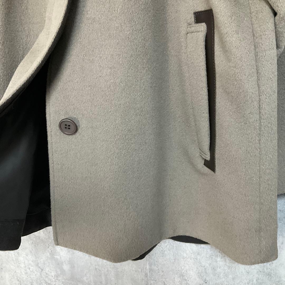 専用【K.T KIYOKO TAKASE】　アンゴラウールAラインショートコート