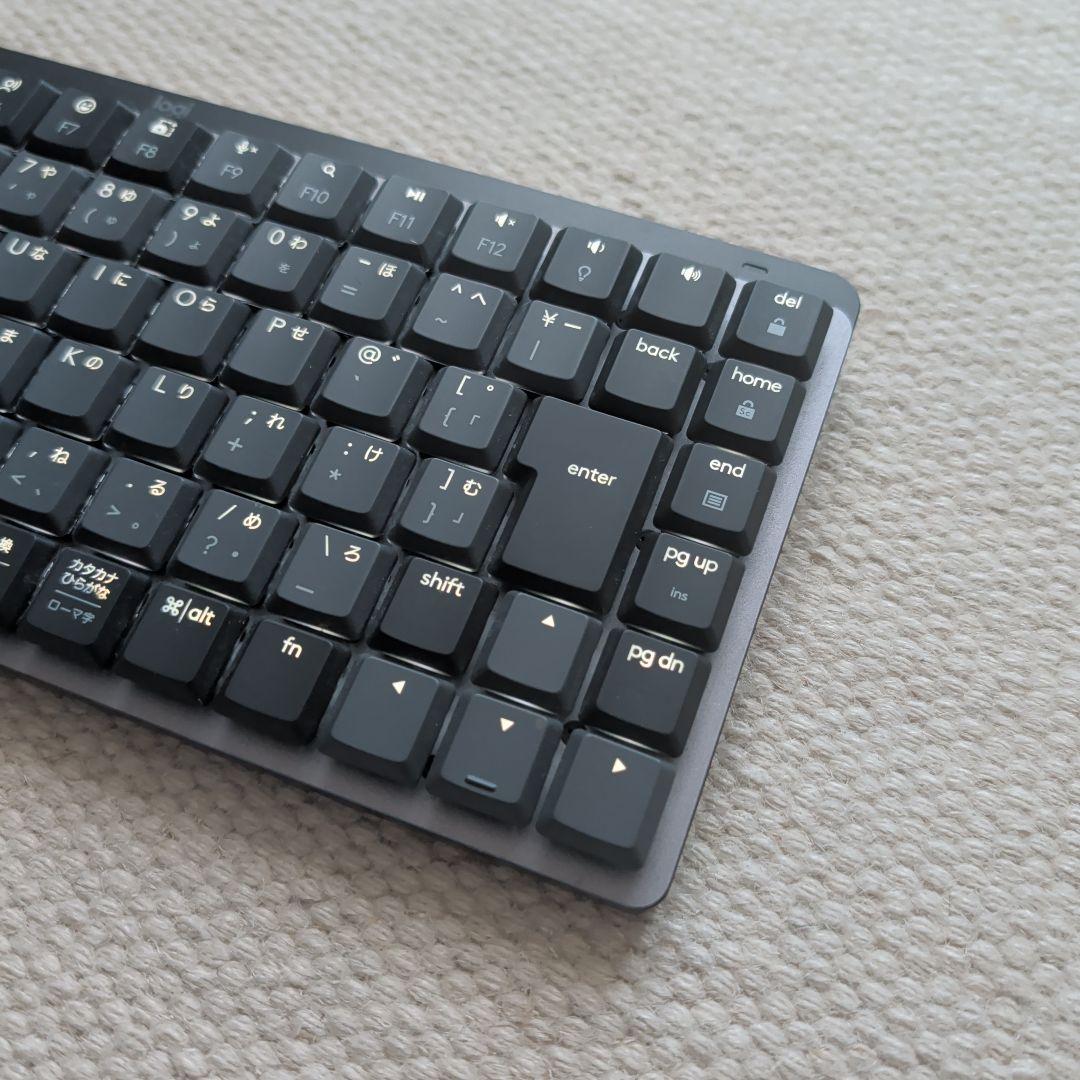 ロジクールのワイヤレスメカニカルキーボードMX Mechanical Mini