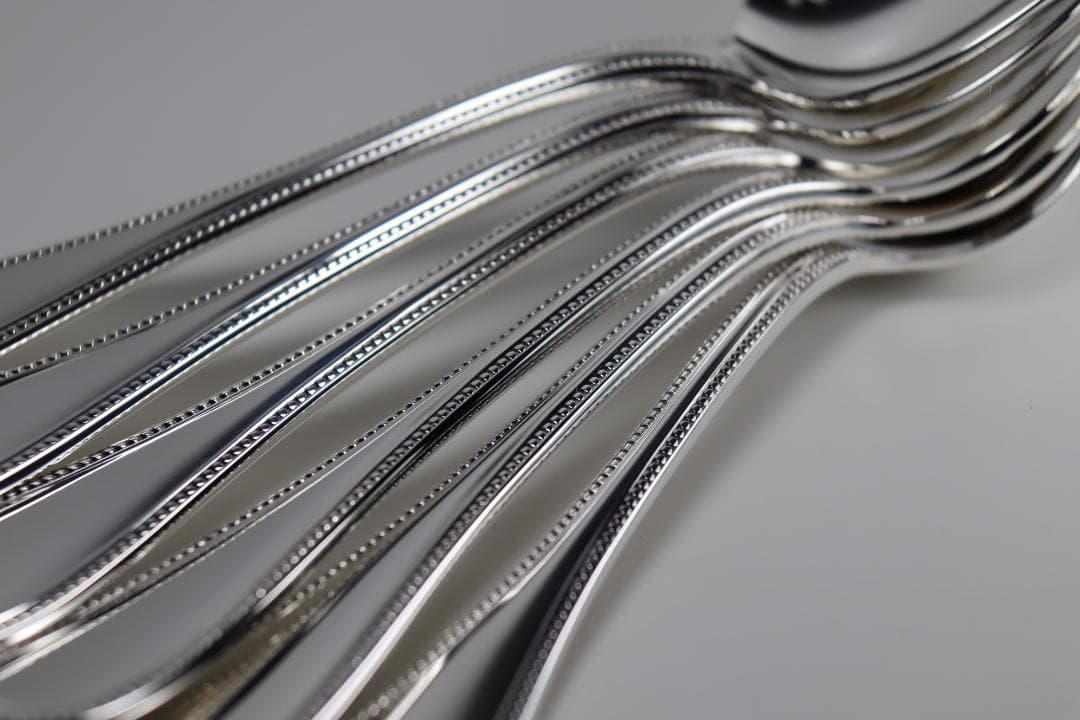 クリストフル■コーヒースプーン６本セット■とてもきれい…■人気の「パール」です■