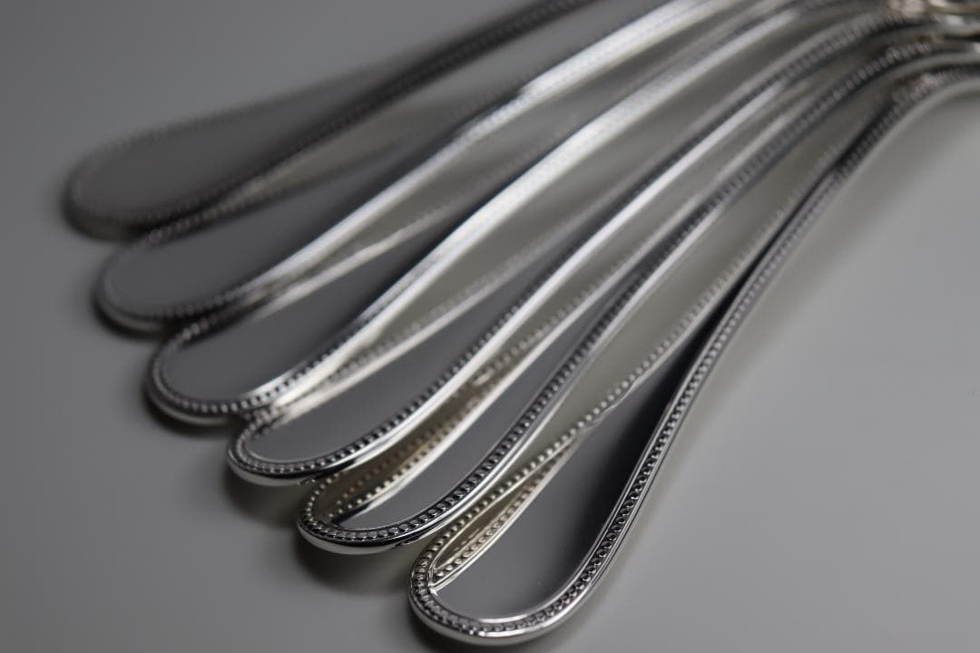 クリストフル■コーヒースプーン６本セット■とてもきれい…■人気の「パール」です■