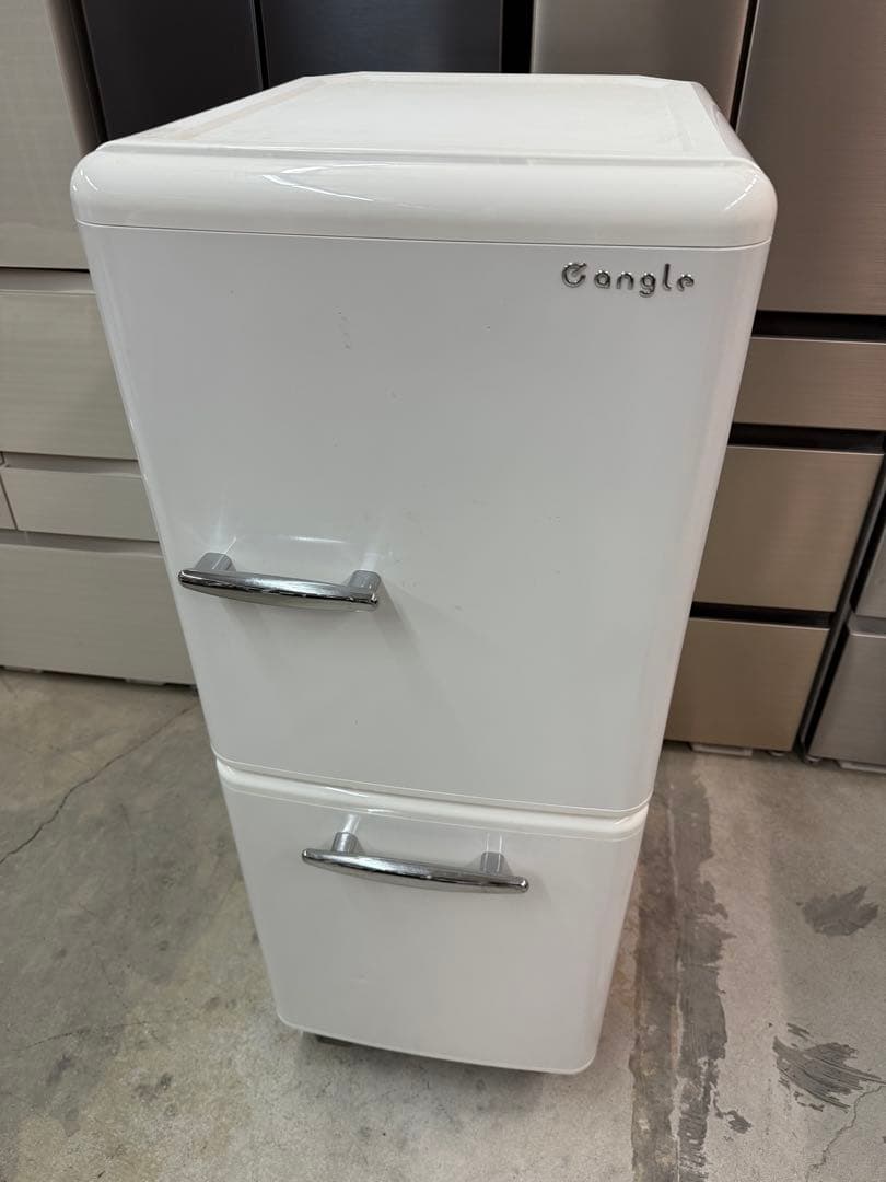 2020年式 149L eangle レトロ風 冷蔵庫 ANGRE151