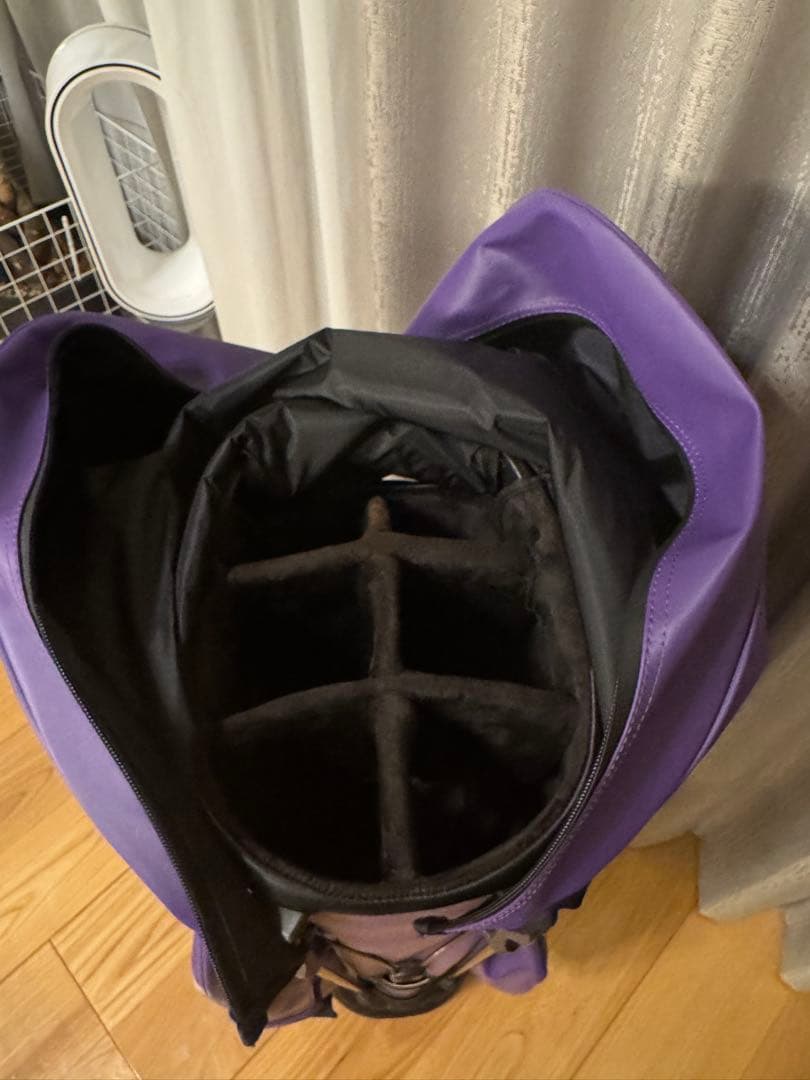 【限定値下げ中】モンジー×ベゼル　キャディーバック　パープル　希少