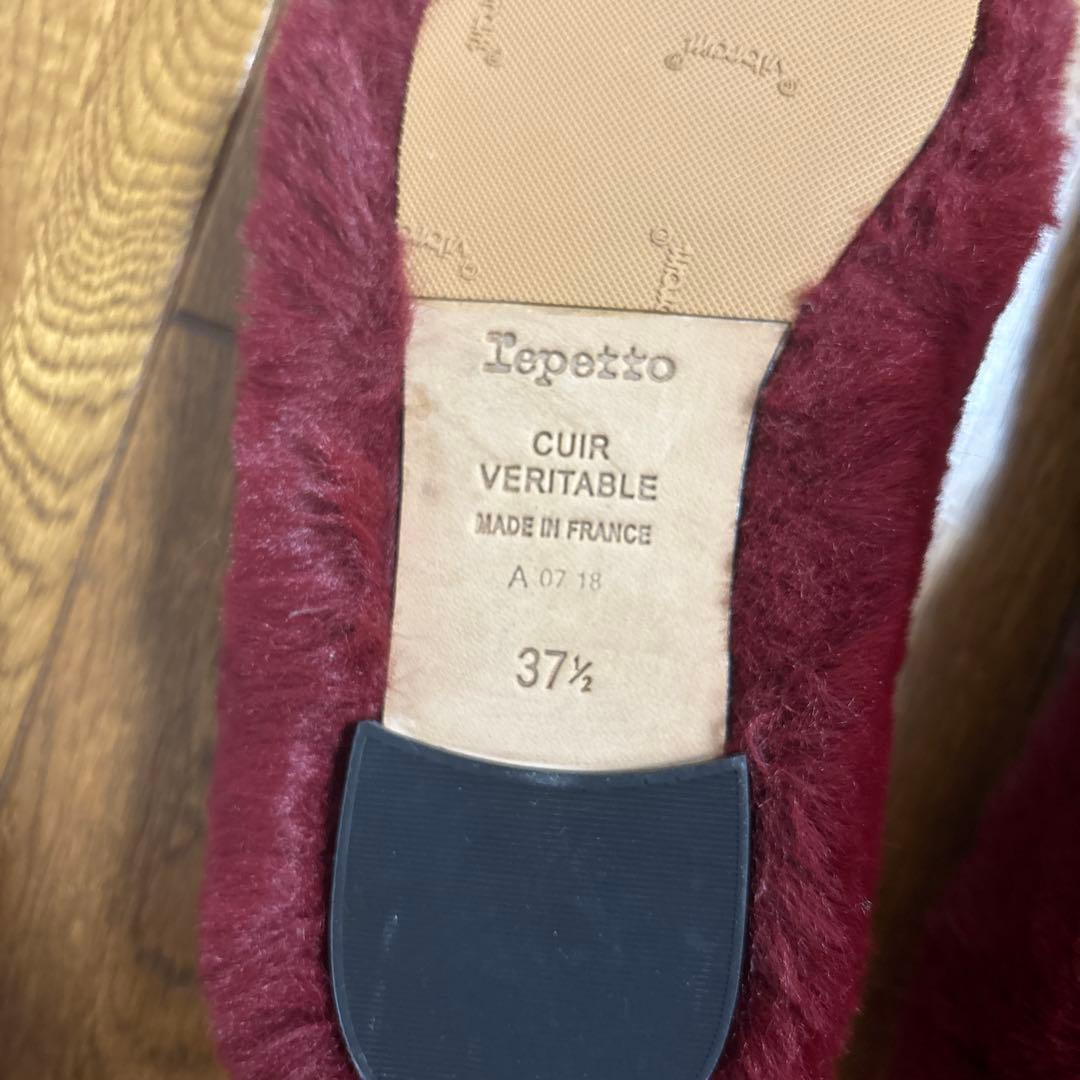 ※専用※【未使用】レペット　ファー　 バレエシューズ　37.5