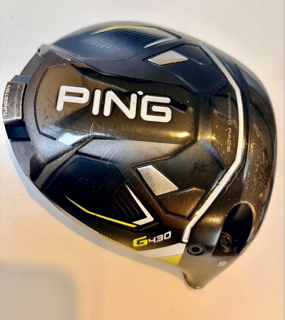 ピンG430 MAX ドライバー9° ヘッドのみ 送料無料