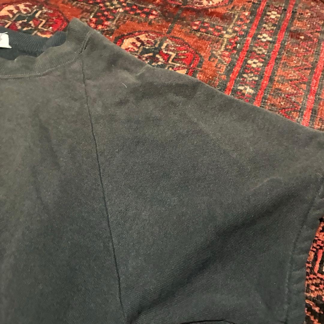 80S NIKE ヴィンテージ スウェット 半袖 XL相当 ブラック