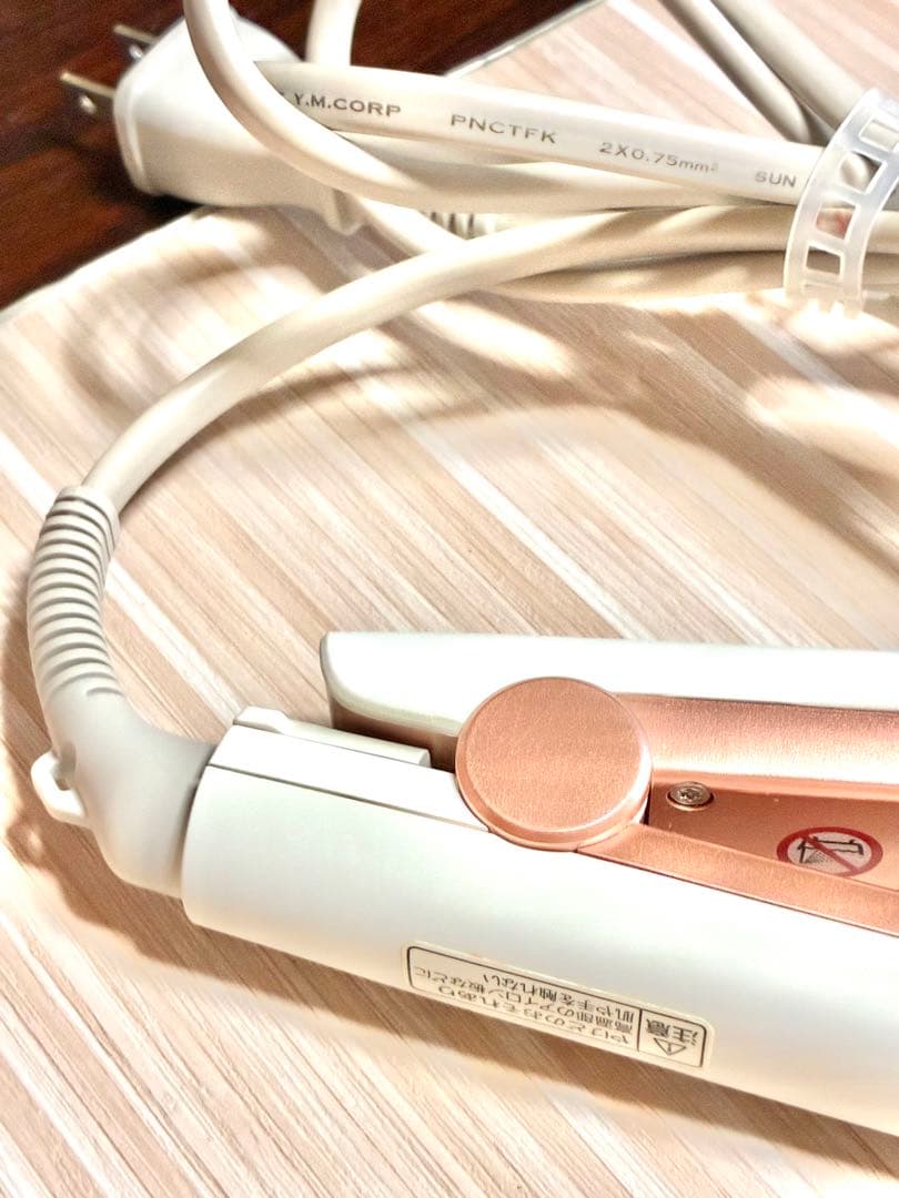 パナソニック　ナノケア　ストレートヘアアイロン EH-HS0E-W