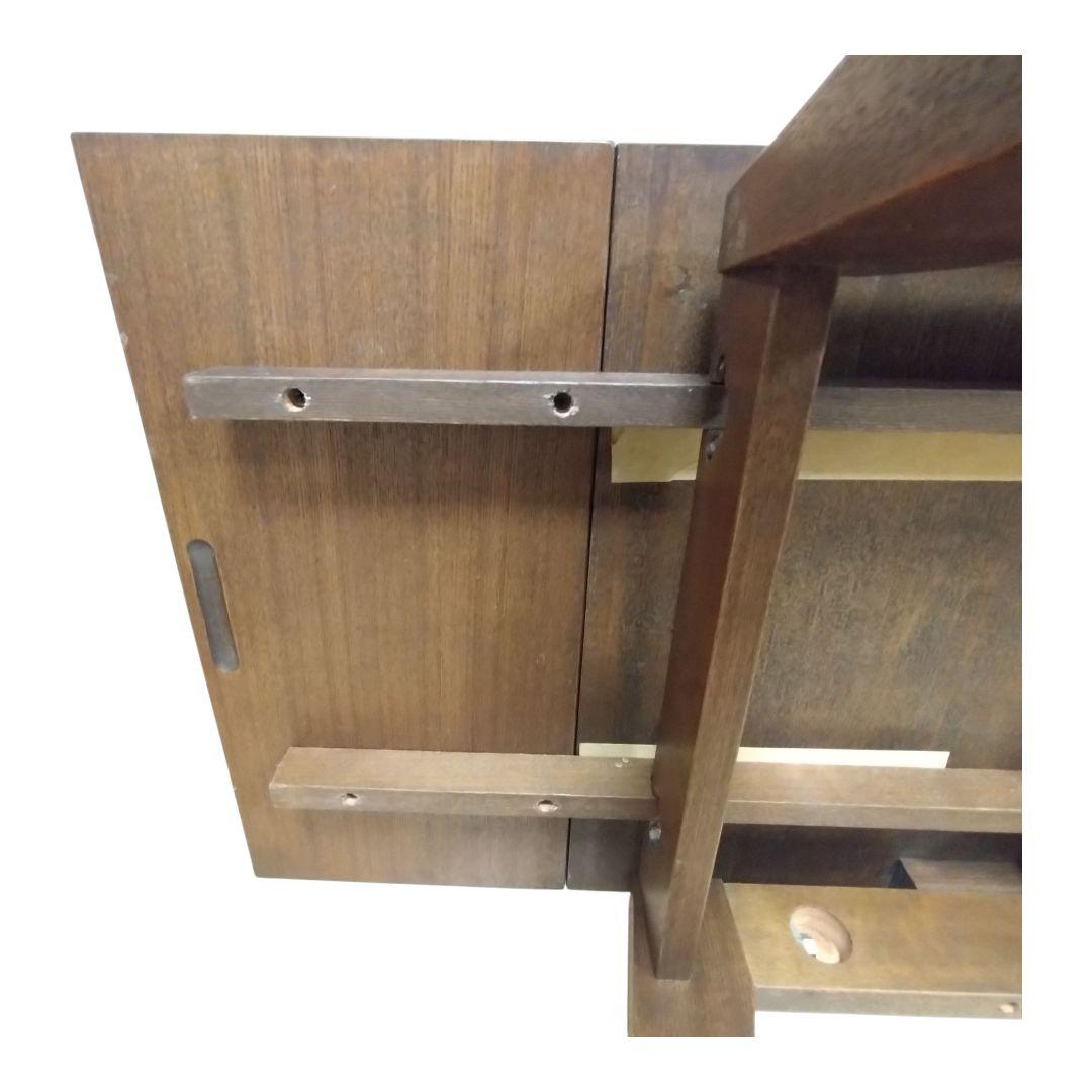 東谷 コパン リビングテーブル CPN-107BR 伸びる ブラウン