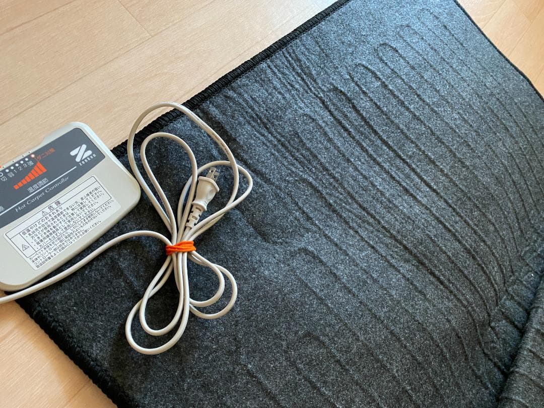 【取り扱い説明書付】 ゼンケン　電磁波99%カット　電気ホットカーペット