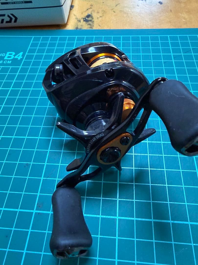 ひー太郎アルファスCT SV70SHL SLPワークス700Sスプール付き