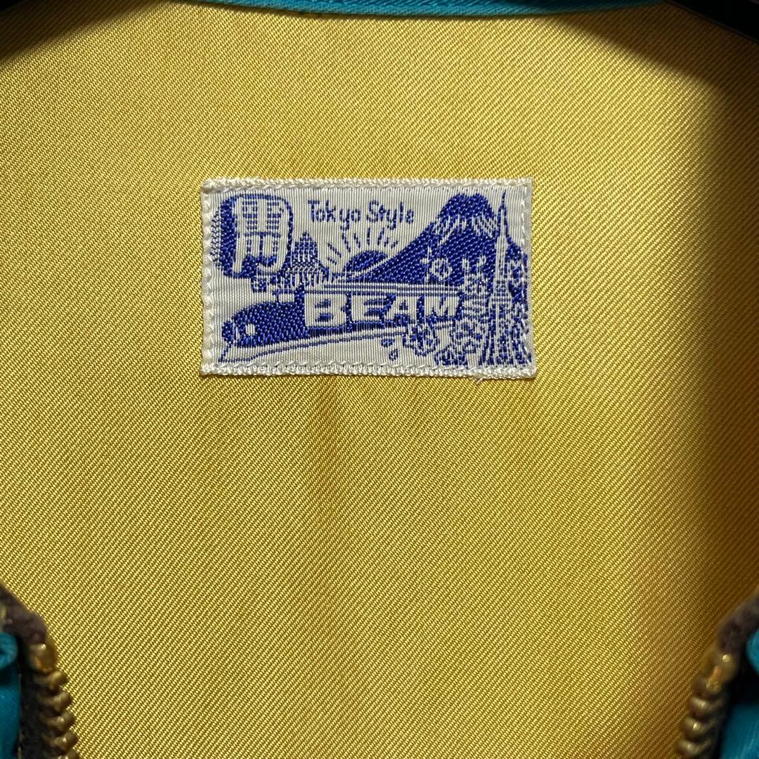 ビームスボーイ ベトジャン ターコイズブルー 刺繍 龍 虎 テーラー東洋