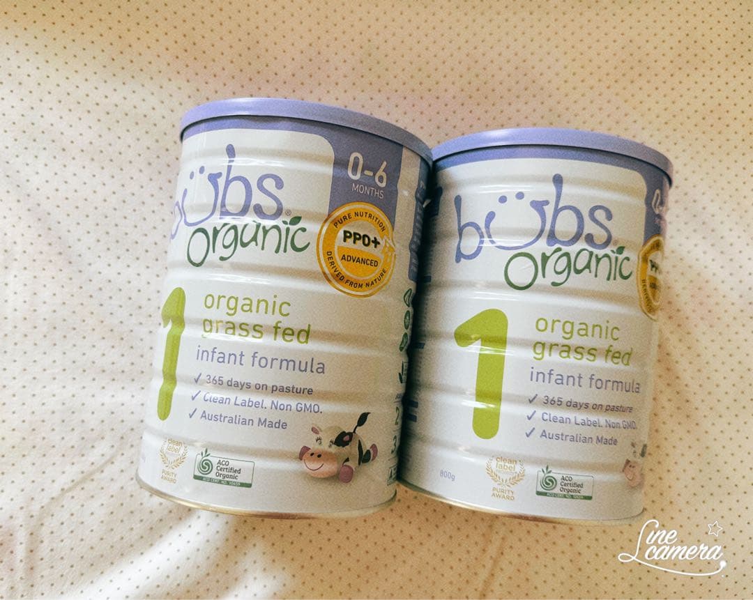 バブズ バブス粉ミルク800gステップ1(0〜6ヶ月)×2缶セット