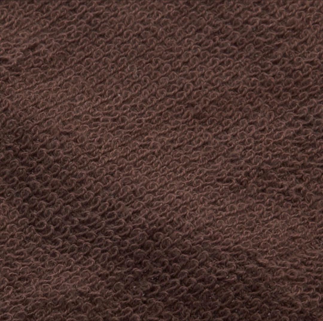 楽ECOパイル地特大タオルシーツSP 110×220cm（ダークブラウン）