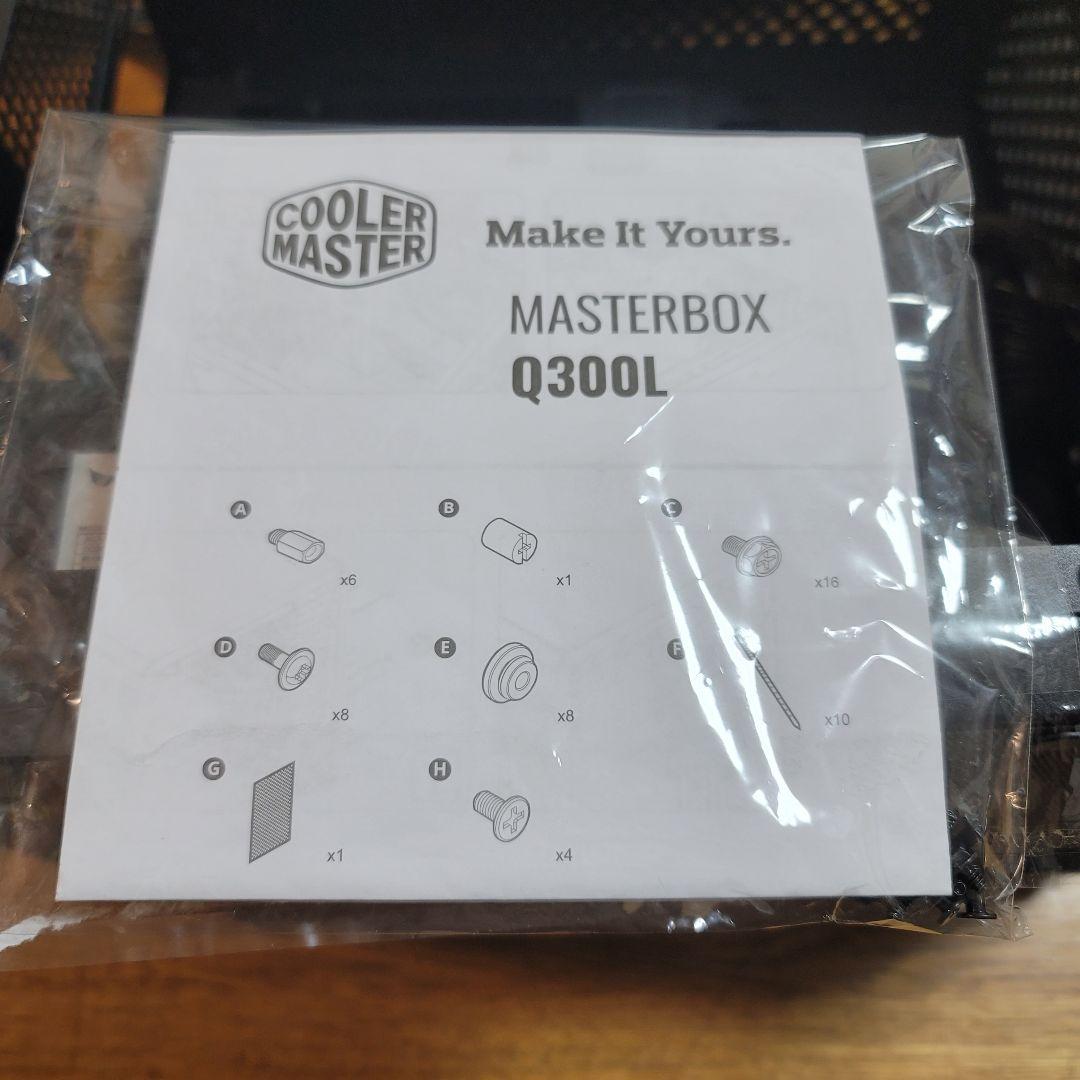 【セット】CoolerMaster Q300L&玄人志向 KRPW-BK550W