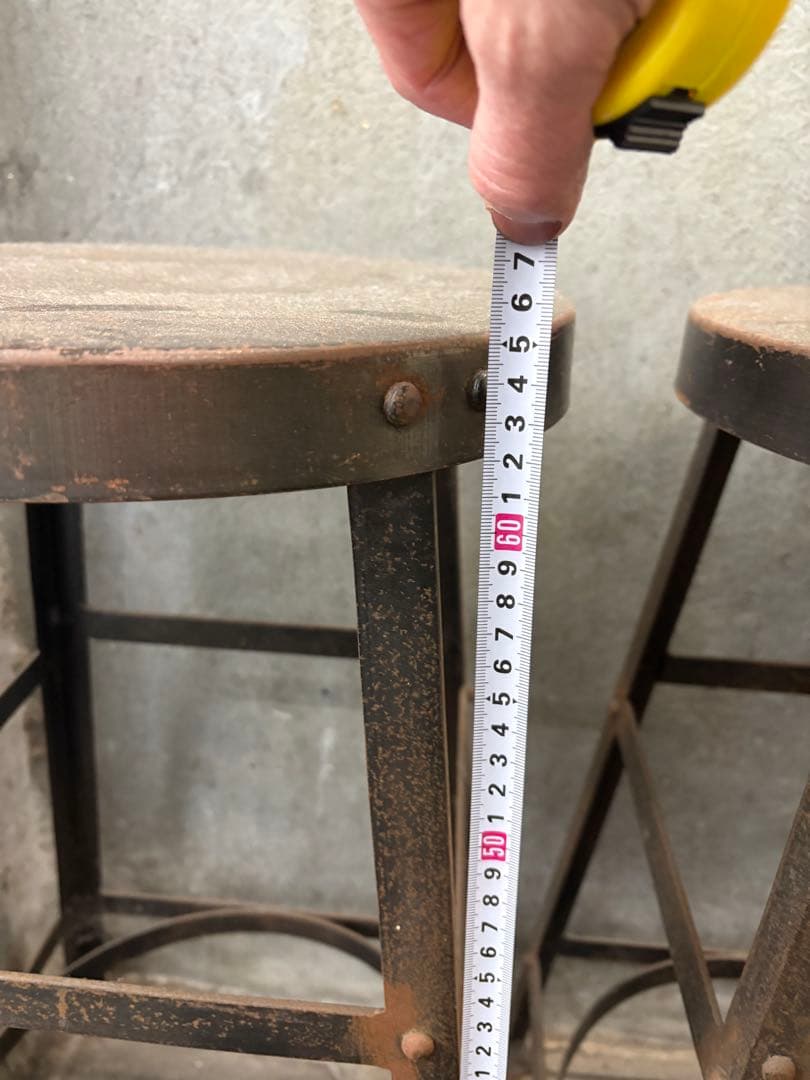 専用 3脚セット 引取限定 FLYMEe購入 アイアン製インダストリアルスツール