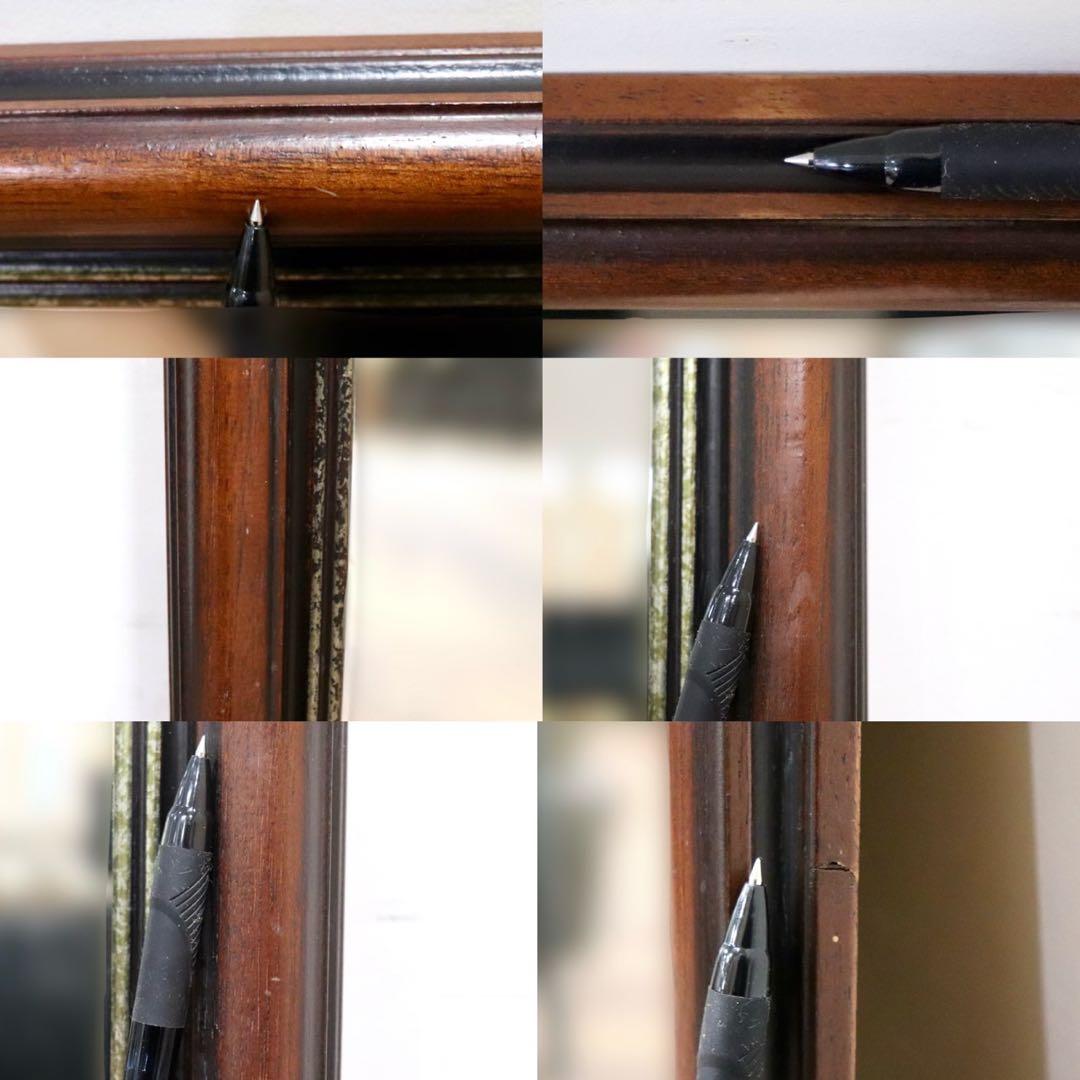 GMIK278○壁掛けミラー ウォールミラー 鏡 姿見 ミラー アンティーク