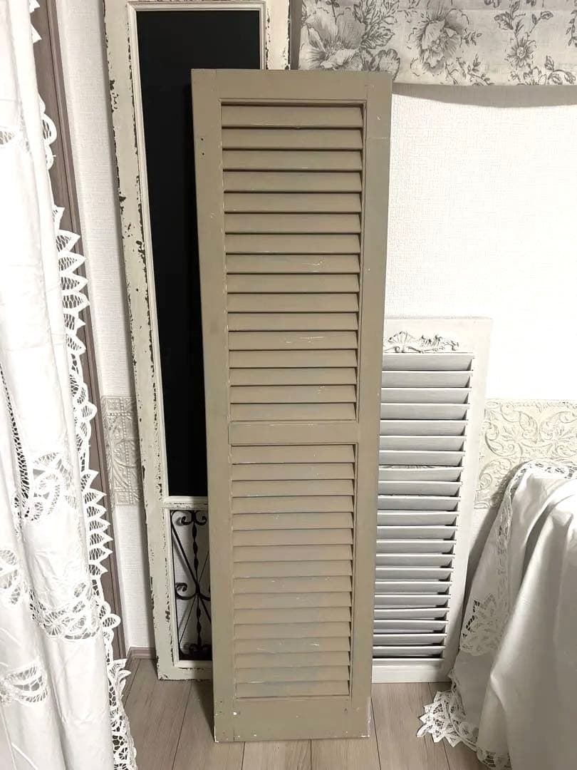 アンティーク＊シャビーシックルーバー＊ヴォレー＊パーテーション