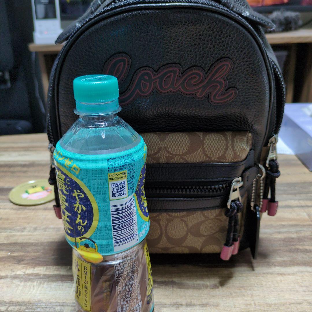 Coach リュック型バッグ 黒/ベージュ