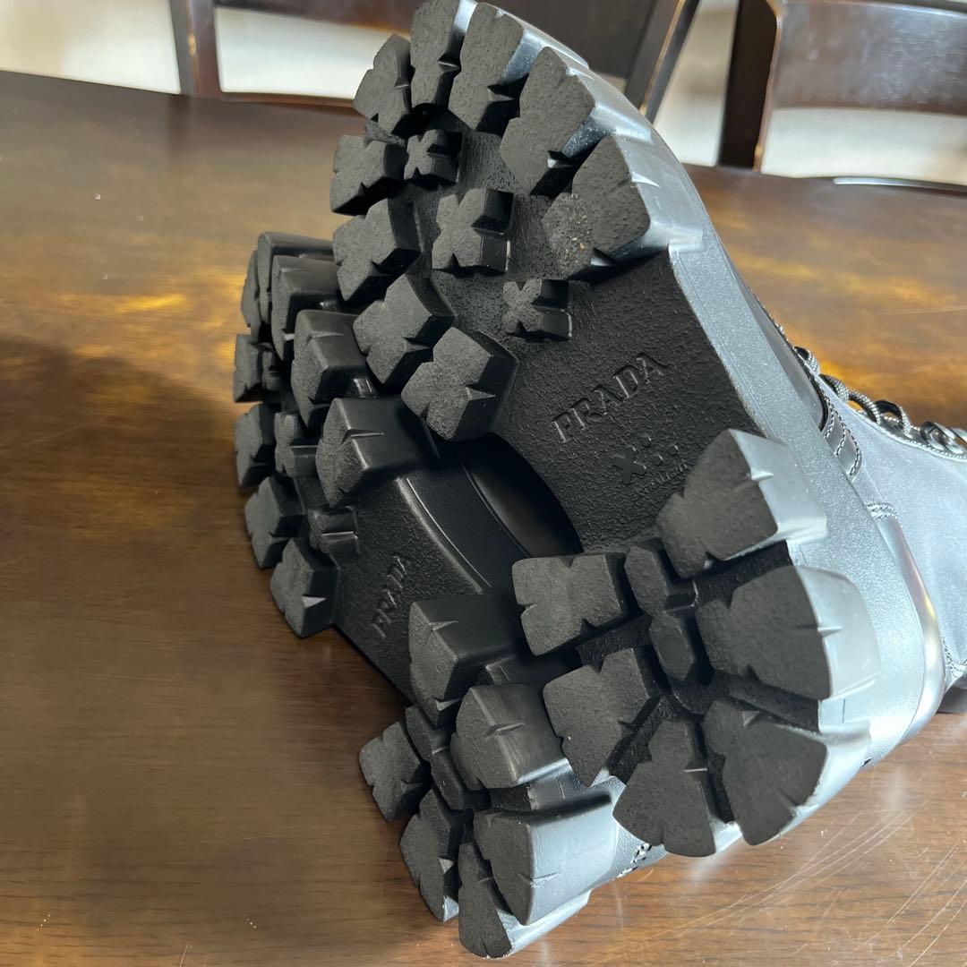 PRADA ブラック モノリスブーツ