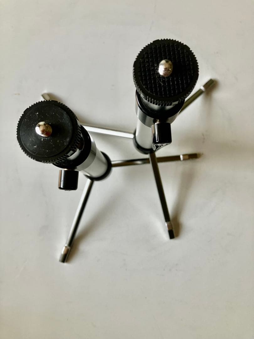 Technics SB-F01 マイクロスピーカー シルバー。スタンド付き。