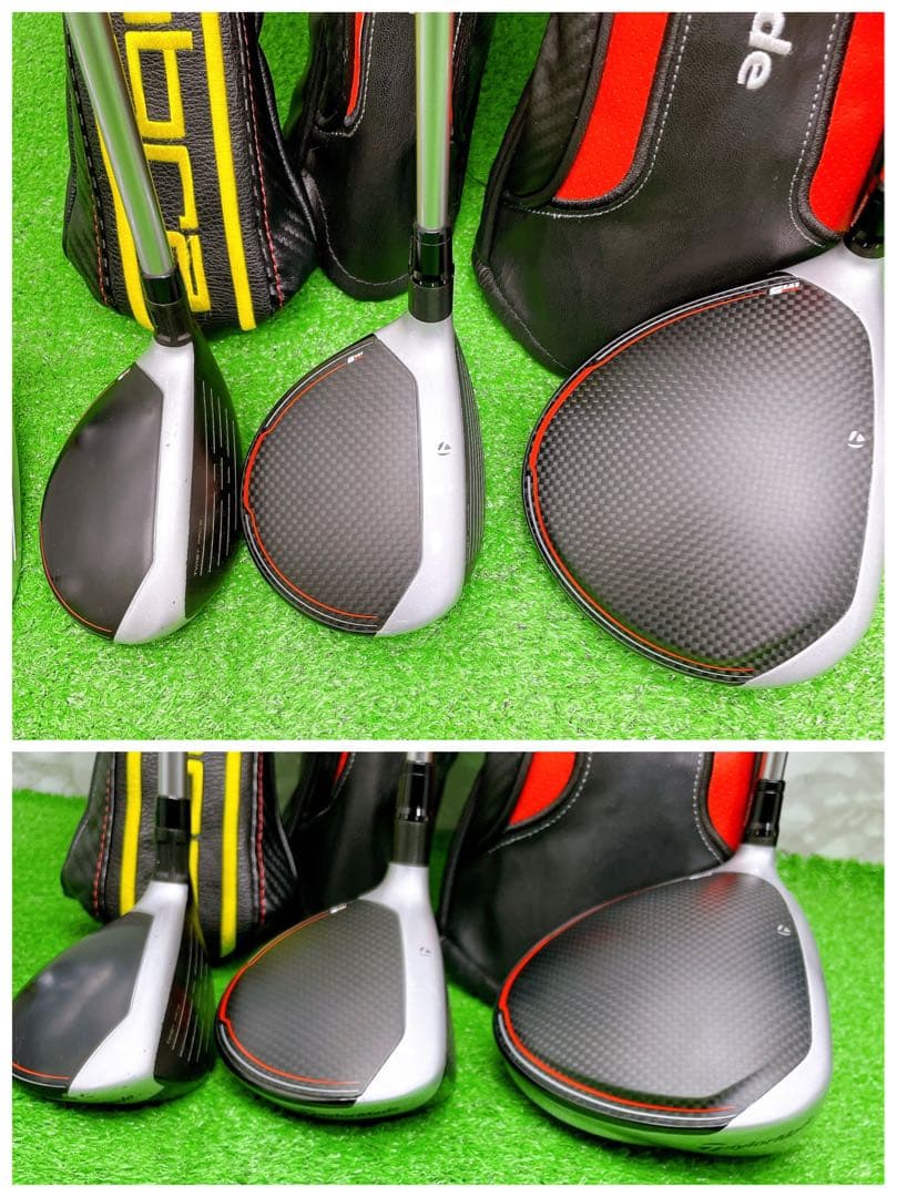 テーラーメイド　M5 M6 RSI1 メンズゴルフセット　バック新品　硬さS