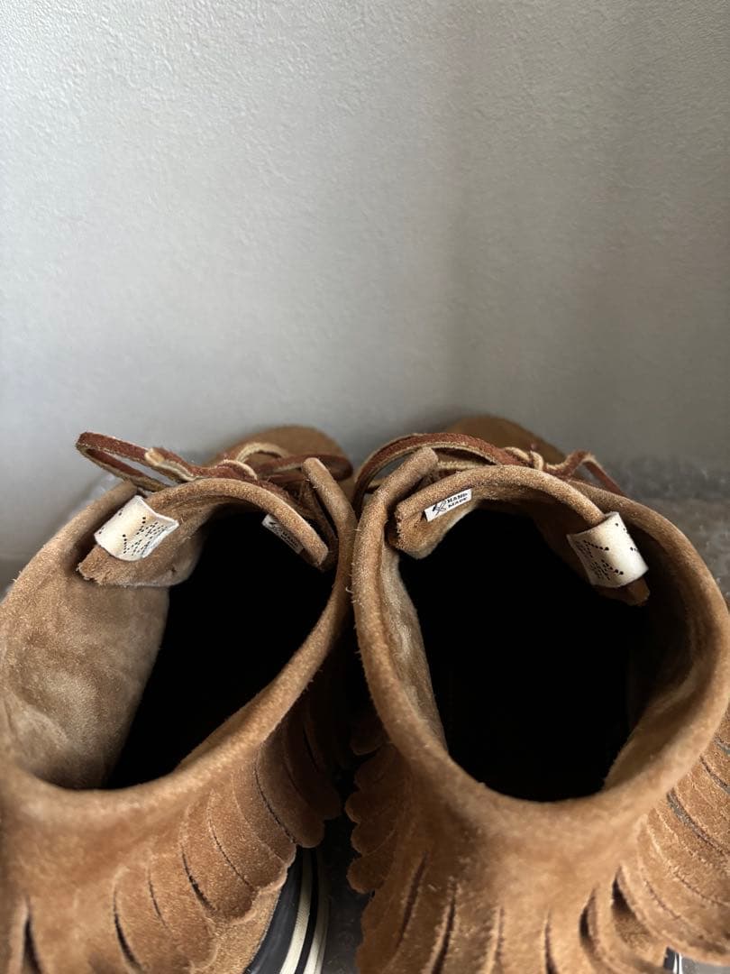 VISVIM FBT SHAMAN-FOLK ビズビム　モカシン　茶　28