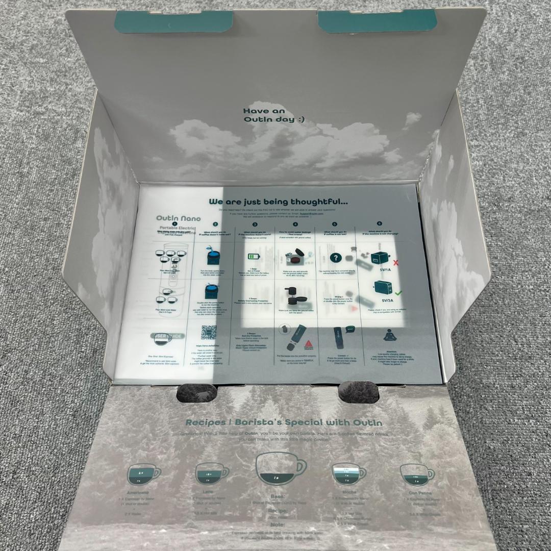 送料無料 新品 アウティン ナノ コーヒーメーカー エスプレッソマシン 黒 3