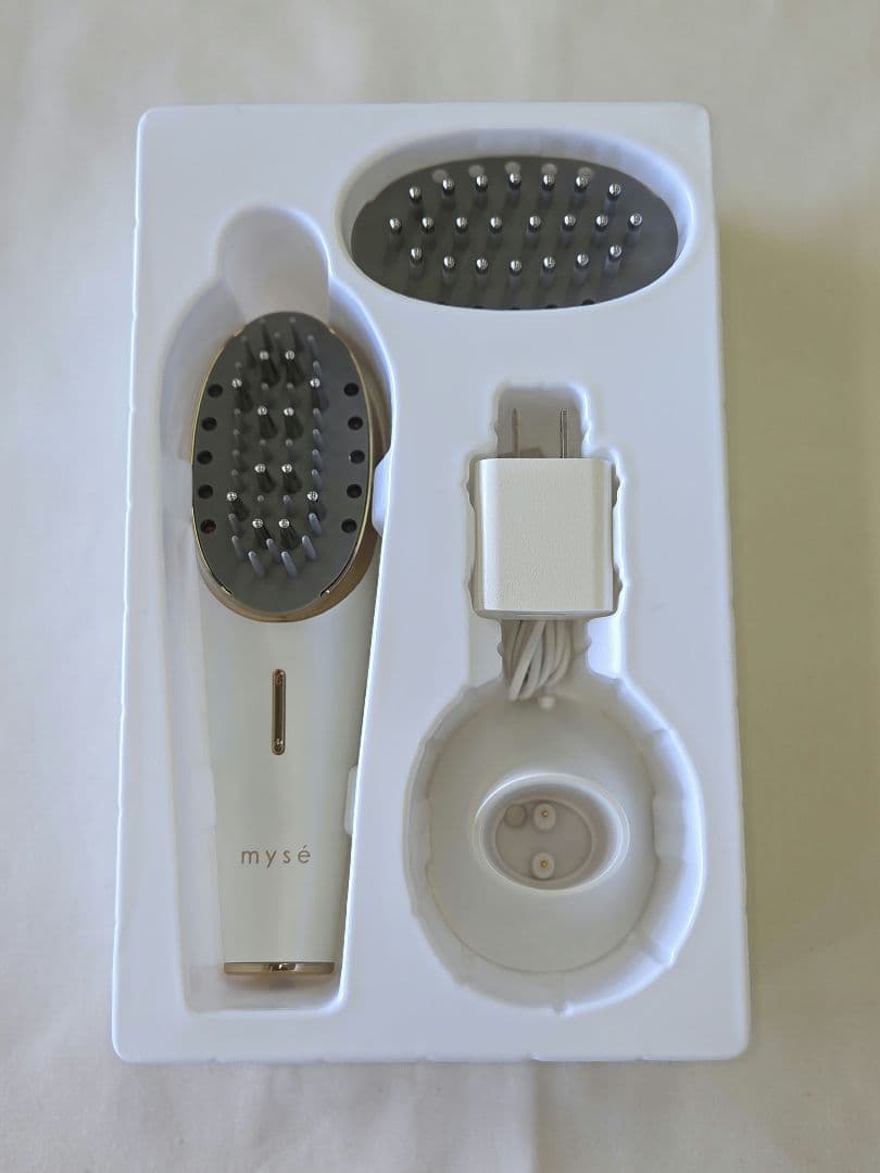 ヤーマン ミーゼ スカルプリフト 電動頭皮ブラシ　MS-80W white