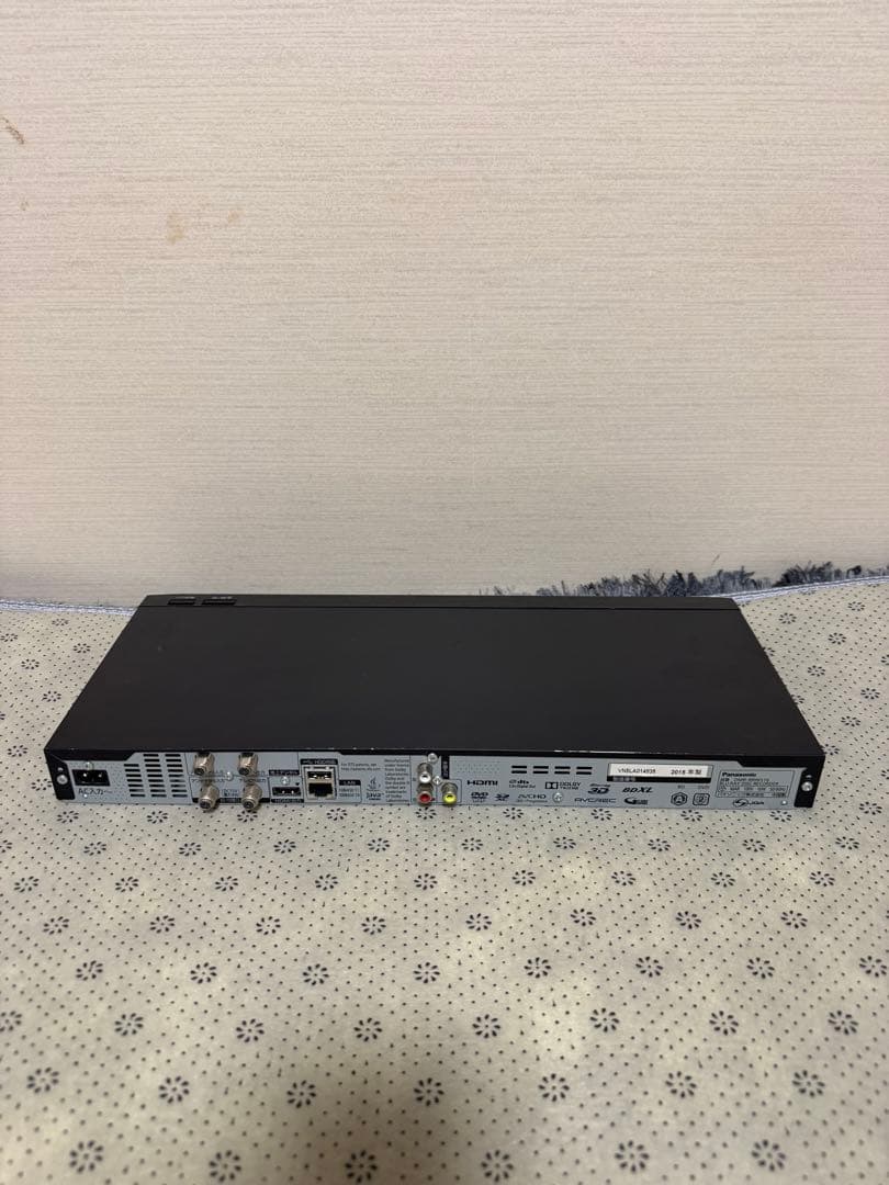 【動作確認済】Panasonic DMR-BRW510 ブルーレイレコーダー