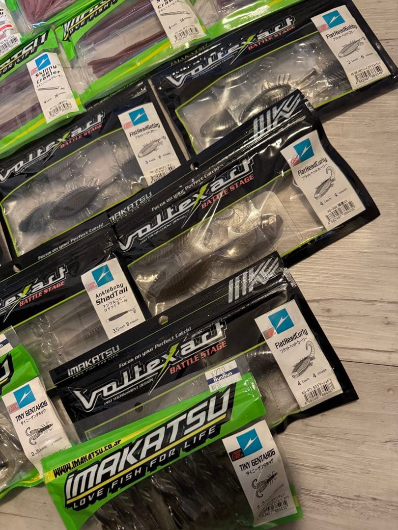 イマカツ　新品未開封　ワーム　３０個セット