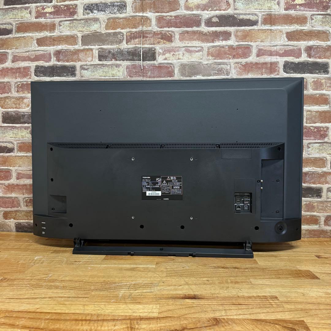 東芝 43V型 4Kチューナー搭載 液晶テレビ レグザ 43M530X W録画○