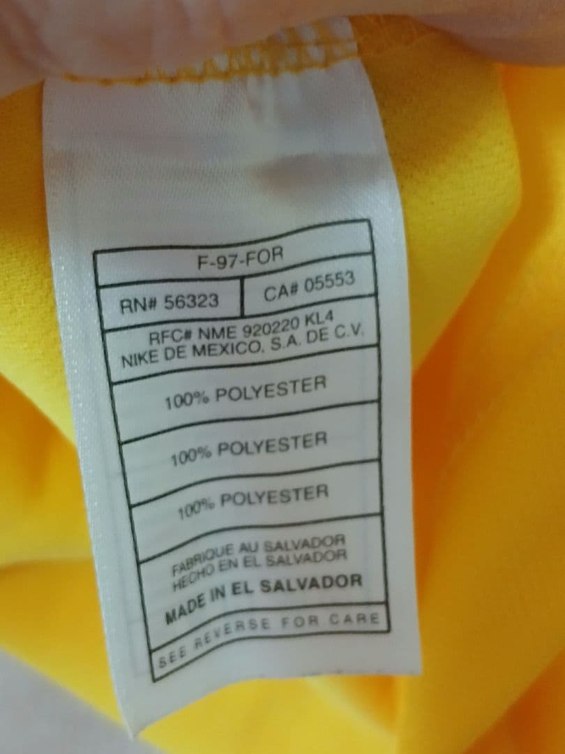 1997 ブラジル代表 ホーム サイズLMナイキ