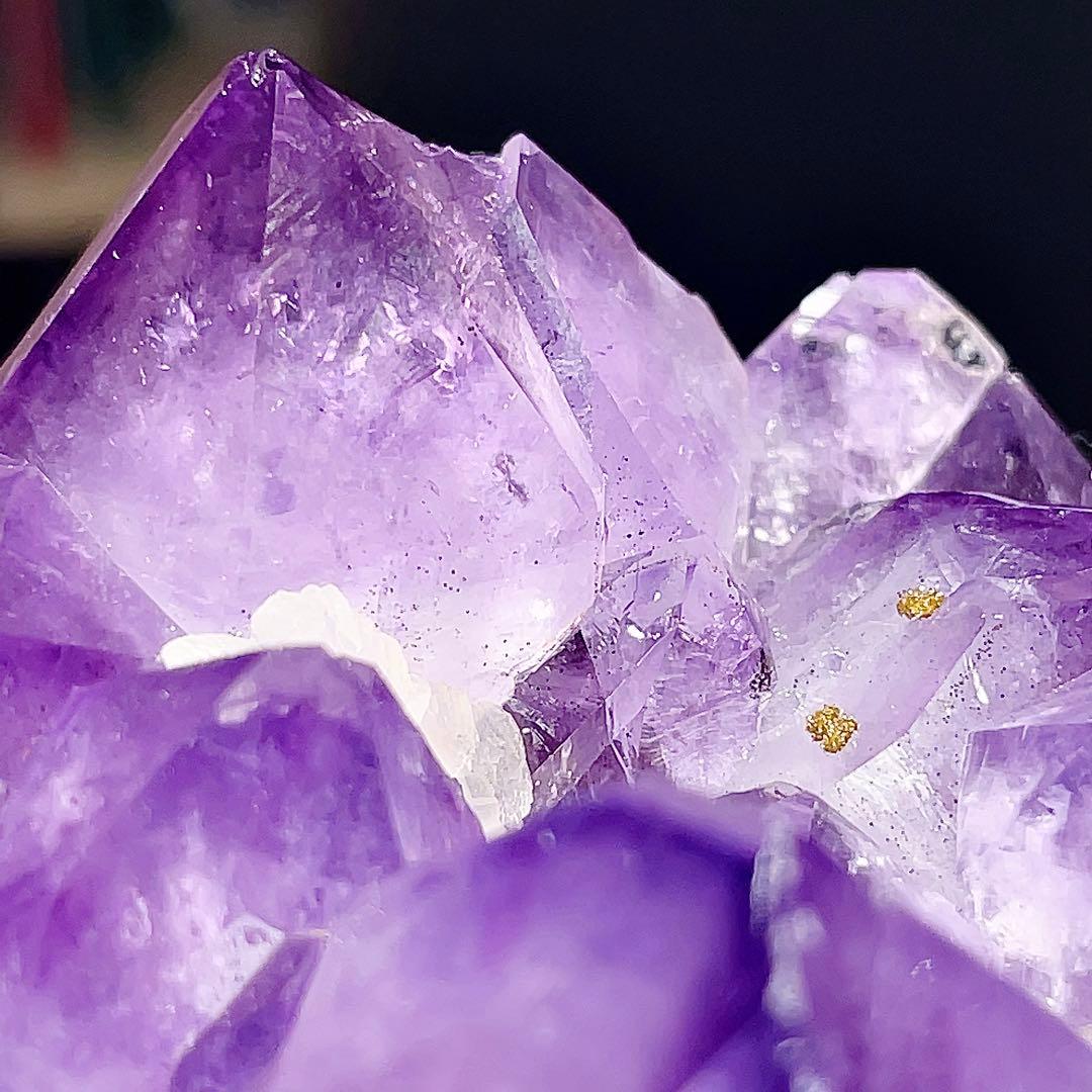 アメジスト　クラスター　原石　紫水晶　天然石　鉱物標本　【超美品】　激レア