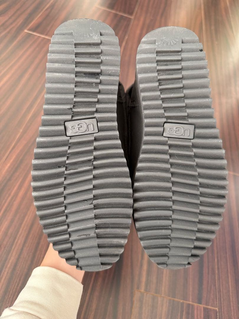 【UGG 】ブラック ムートンブーツ【MONTARA】モンタラ ナイロン